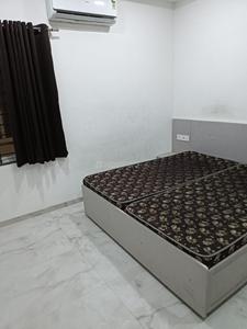 Bedroom Image of 450 Sq.ft 1 BHK Builder Floor for rent in Mahalakshmi Nagar Indore for Rs. 16500