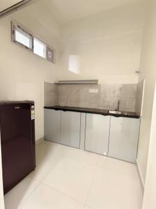 Kitchen Image of 845 Sq.ft 1 BHK Apartment / Flat for rent in Gachibowli Hyderabad for Rs. 25300