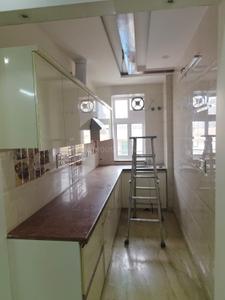 Kitchen Image of 700 Sq.ft 2 BHK Builder Floor for rent in Paschim Vihar New Delhi for Rs. 30000