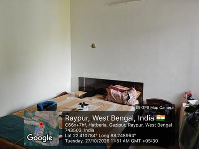 Bedroom Image of 950 Sq.ft 3 BHK Apartment / Flat for sale in Unicorn Lake Life, Joka Kolkata for Rs. 3600000