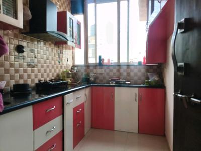 Kitchen Image of 1050 Sq.ft 2 BHK Apartment / Flat for rent in Greenovation Manas Green, Baner Pune for Rs. 32000