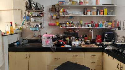 Kitchen Image of 1050 Sq.ft 2 BHK Apartment / Flat for sale in Bhoomi Spring Town, Mohammed Wadi Pune for Rs. 5500000