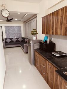 Kitchen Image of 557 Sq.ft 1 BHK Apartment / Flat for sale in GRV Brij Residency Phase 2, Lasudia Mori Indore for Rs. 3300000