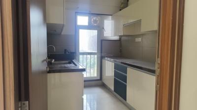 Kitchen Image of 786 Sq.ft 2 BHK Apartment / Flat for rent in Shapoorji Pallonji BKC 28, Bandra East Mumbai for Rs. 110000