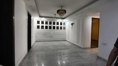 Living Room Image of 1300 Sq.ft 4 BHK Builder Floor for rent in Partik Panchsheel Vihar, Khirki Extension New Delhi for Rs. 55000