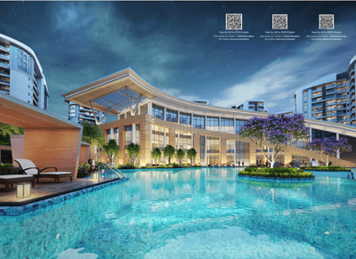 Image of 1662 Sq.ft 3 BHK Apartment / Flat for sale in Rishita Mulberry Heights Phase 3, Sushant Golf City, Lucknow for Rs. 17772235