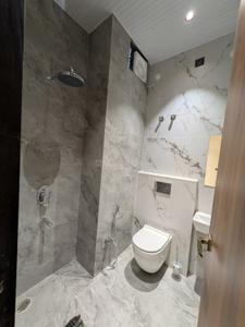 Bathroom Image of 370 Sq.ft 1 BHK Builder Floor for rent in Bada Bangarda Indore for Rs. 12000