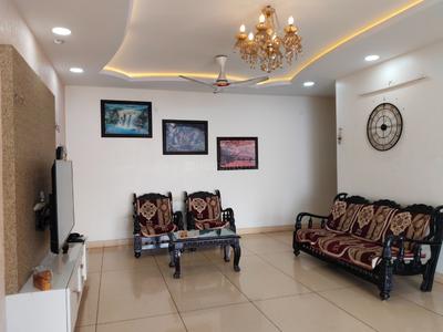 Hall Image of 1825 Sq.ft 3 BHK Apartment / Flat for rent in Prestige Bella Vista, Iyyappanthangal Chennai for Rs. 65000