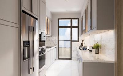 Kitchen Image of 2445 Sq.ft 4.5 BHK Builder Floor for sale in DLF The Grove, DLF Phase 5 Gurgaon for Rs. 66000000