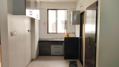 Kitchen Image of 1125 Sq.ft 2 BHK Apartment / Flat for rent in Riddhi Parivar Homes, Gota Ahmedabad for Rs. 21500
