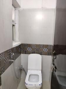 Common Bathroom One Image of 550 Sq.ft 1 BHK Apartment / Flat for rent in Vikram Golf View Condos, Sector 19 Dwarka New Delhi for Rs. 24000