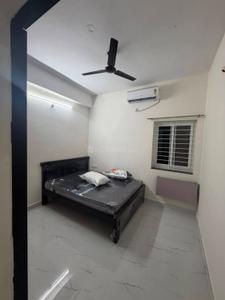 Bedroom Image of 1800 Sq.ft 3 BHK Apartment / Flat for rent in Madhapur Hyderabad for Rs. 59000