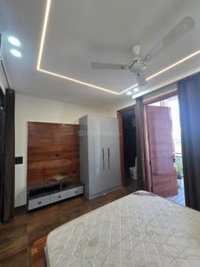 Bedroom Image of 650 Sq.ft 1 BHK Builder Floor for rent in Sector 52A Gurgaon for Rs. 43000