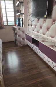 Bedroom Image of 1050 Sq.ft 2 BHK Apartment / Flat for sale in Deep Satyadeep Heights, Makarba Ahmedabad for Rs. 7300000
