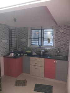 Kitchen Image of 620 Sq.ft 1 BHK Builder Floor for rent in Munnekollal Bengaluru for Rs. 16000