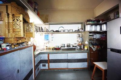 Kitchen Image of 675 Sq.ft 1 BHK Apartment / Flat for sale in Nava Vadaj Ahmedabad for Rs. 4900000