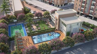 Image of 949 Sq.ft 2 BHK Apartment / Flat for sale in Nyati Exuberance, Mohammed Wadi, Pune for Rs. 5900000