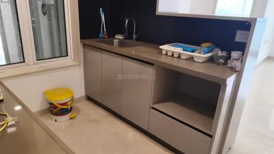 Kitchen Image of 1250 Sq.ft 2 BHK Apartment / Flat for rent in Aurum Q Residences R3, MIDC Industrial Area Navi Mumbai for Rs. 65000