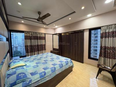 Bedroom Image of 800 Sq.ft 2 BHK Apartment / Flat for rent in Kanakia Niharika, Thane West Thane for Rs. 60000
