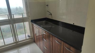 Kitchen Image of 650 Sq.ft 1 BHK Apartment / Flat for rent in Vijay Orovia, Hiranandani Estate Thane for Rs. 25000