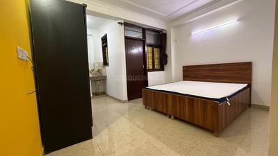 Bedroom Image of 350 Sq.ft 1 RK Independent House for rent in Saket Harmony, Said-Ul-Ajaib New Delhi for Rs. 14000