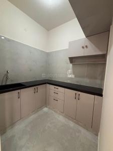 Kitchen Image of 665 Sq.ft 1 BHK Apartment / Flat for rent in New Tippasandra Bengaluru for Rs. 33000