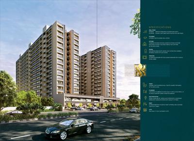 Image of 1790 Sq.ft 3 BHK Apartment / Flat for sale in Sanvicasa Saharsh, South Bopal, Ahmedabad for Rs. 7500000