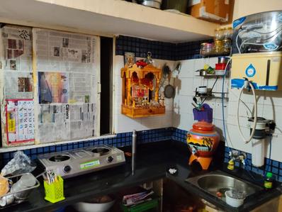 Kitchen Image of 500 Sq.ft 1 BHK Apartment / Flat for sale in Sangani Samruddhi Residency, Narolgam Ahmedabad for Rs. 1550000