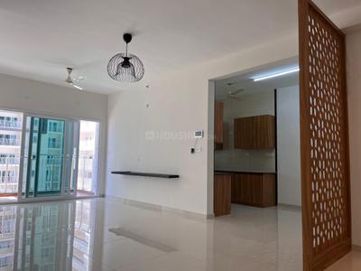 Hall Image of 1655 Sq.ft 3 BHK Apartment / Flat for rent in L And T Raintree Boulevard, Sahakara Nagar Bengaluru for Rs. 75000