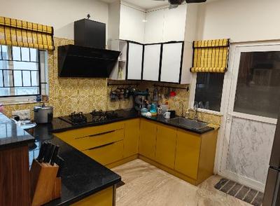 Kitchen Image of 2950 Sq.ft 4 BHK Villa for rent in Trifecta Verde En Resplandor Row Homes Phase 2, Budigere Cross Bengaluru for Rs. 55000