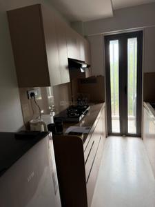 Kitchen Image of 900 Sq.ft 2 BHK Apartment / Flat for rent in Rustomjee Paramount, Santacruz West Mumbai for Rs. 200000