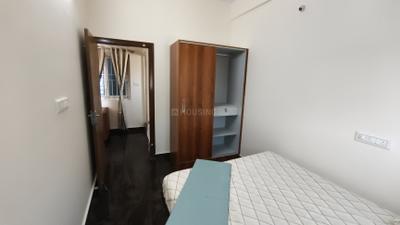 Bedroom Image of 900 Sq.ft 2 BHK Builder Floor for rent in Mahadevapura Bengaluru for Rs. 37000