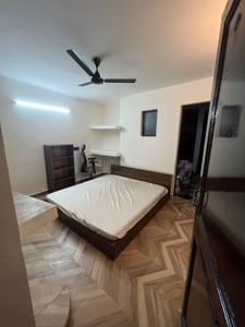 Bedroom Image of 500 Sq.ft 1 RK Apartment / Flat for rent in Ber Sarai New Delhi for Rs. 11000