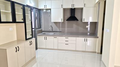 Kitchen Image of 1995 Sq.ft 3 BHK Apartment / Flat for rent in Shilp Residency, Gota Ahmedabad for Rs. 38500