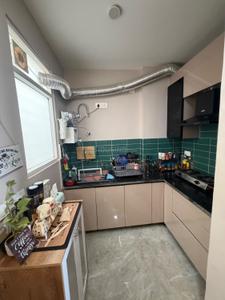 Kitchen Image of 1200 Sq.ft 1 BHK Builder Floor for rent in Sector 57 Gurgaon for Rs. 36000