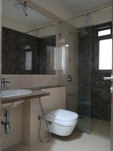 Bedroom One Image of 1020 Sq.ft 2.5 BHK Apartment / Flat for rent in T Bhimjyani Neelkanth Woods Olivia, Thane West Thane for Rs. 54000