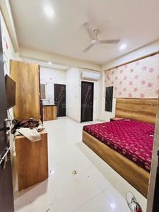 Bedroom Image of 1000 Sq.ft 1 RK Builder Floor for rent in Mahalakshmi Nagar Indore for Rs. 12000
