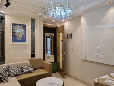 Living Room Image of 580 Sq.ft 2 BHK Apartment / Flat for sale in Saarthi Affordable Homes, Hastsal New Delhi for Rs. 3600000