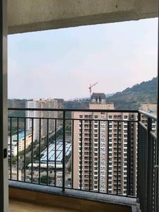 Bedroom Two Image of 890 Sq.ft 2 BHK Apartment / Flat for rent in Godrej Hill Retreat, Mahalunge Pune for Rs. 29000