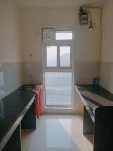 Kitchen Image of 914 Sq.ft 2.5 BHK Apartment / Flat for rent in Ashar Arize, Kalwa Thane for Rs. 42000