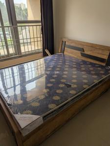 Bedroom Image of 1350 Sq.ft 2.5 BHK Apartment / Flat for rent in Adani The Meadows, Shantigram Ahmedabad for Rs. 38000