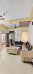 Bedroom Image of 1280 Sq.ft 2 BHK Apartment / Flat for rent in Ganesh Aaradhana Sky, Narolgam Ahmedabad for Rs. 17000