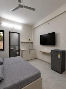Bedroom Image of 300 Sq.ft 1 RK Apartment / Flat for rent in Sahara City Homes Indore for Rs. 15000