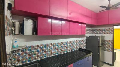 Kitchen Image of 475 Sq.ft 1 BHK Apartment / Flat for rent in Sanghvi Evana, Lower Parel Mumbai for Rs. 55000