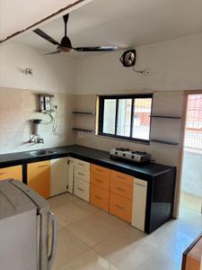 Kitchen Image of 1500 Sq.ft 1.5 BHK Apartment / Flat for rent in Race Course Vadodara for Rs. 30000