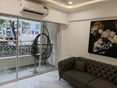 Living Room Image of 330 Sq.ft 1 BHK Apartment / Flat for sale in Sai Kutir Residency, Vikhroli East Mumbai for Rs. 6400000