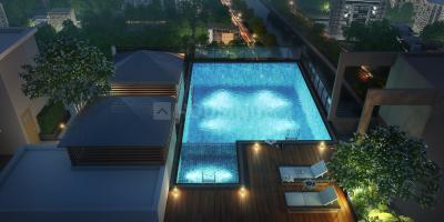 Image of 840 Sq.ft 3 BHK Apartment / Flat for sale in Merlin Skygaze, Rajpur, Kolkata for Rs. 7400000