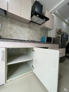 Kitchen Image of 900 Sq.ft 1 RK Builder Floor for rent in Sector 31 Gurgaon for Rs. 26000