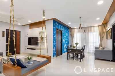 Hall Image of 3000 Sq.ft 3 BHK Independent House for rent in Signature Anutham, Gota Ahmedabad for Rs. 33000
