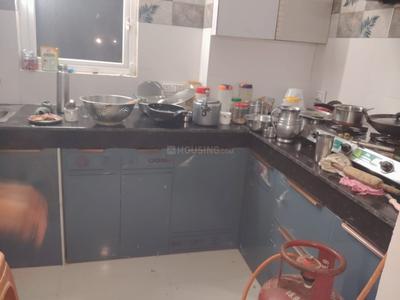 Kitchen Image of 1240 Sq.ft 3 BHK Apartment / Flat for sale in Cosmos Ashoka Apartment, Milakpur Goojar Bhiwadi for Rs. 5500000